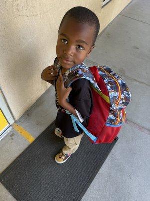 my son love his school being going on a year he dislike missing days