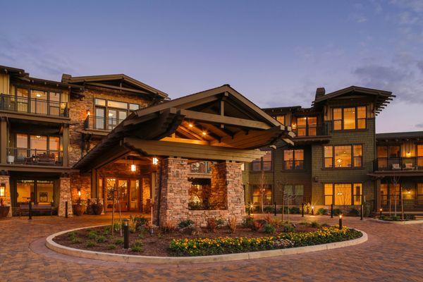 Community front entrance