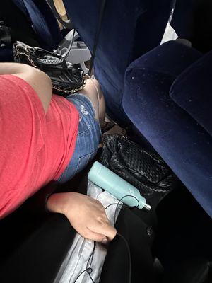 Extremely cramped and uncomfortable seats this company claims to be "luxury".