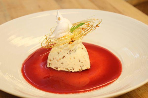 Delicious Nougat Glacé at Le Bistro