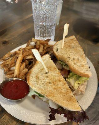 Turkey Club Sandwich