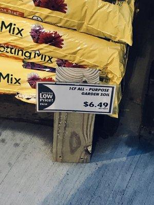 $6.49 rang up as $12.99 and didn't honor.