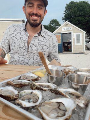 Eating at "The Shack"
