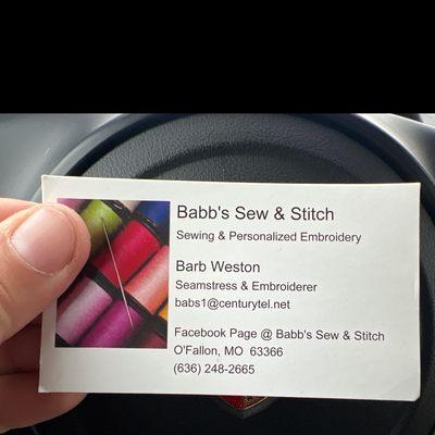 Babb's Sew & Stitch