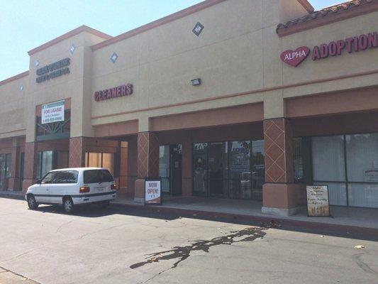 Right behind yogurt land.