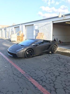 20% tint added after the wrap was completed