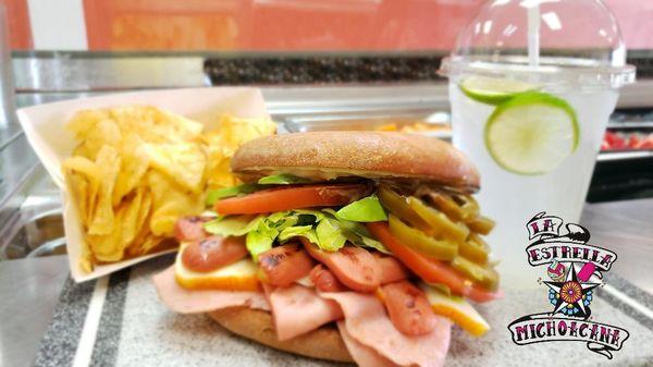 Voted one of the best tortas in town!