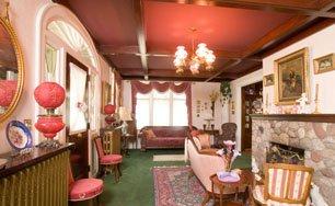 The Formal Living Room of the Victorian Tudor Inn