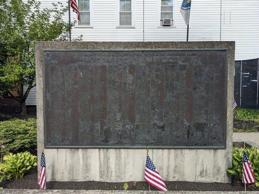 Vietnam Veterans War Memorial, Veterans Plaza, Greenfield