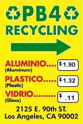 PB4 Recycling