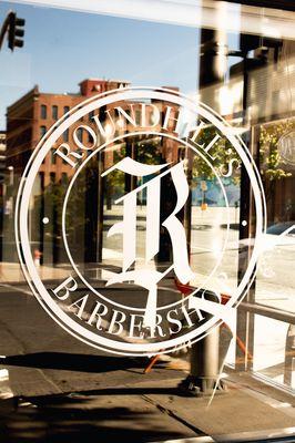 Our corner location and giant window decal make us hard to miss