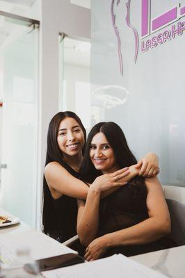 Our admin Jocelyn and Yoanna