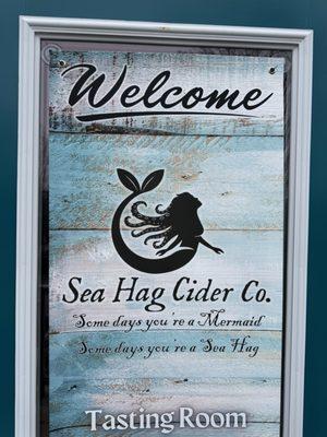 Some days you're a mermaid some days your a Sea Hag