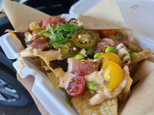 Poke Nachos ($13.50)