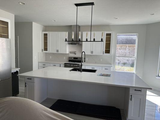 kitchen work done in Katy