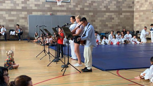 Guitar student performance