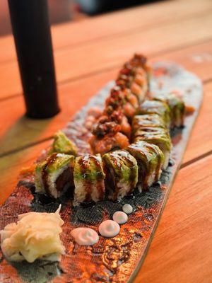 Dragon roll & Sato Maki