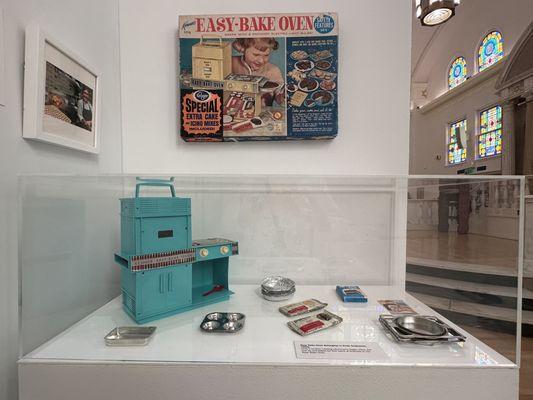Hedy Goldsmith's easy bake oven. She's a well known local baker