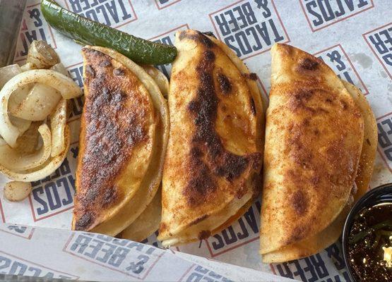 Birras tacos Martin style