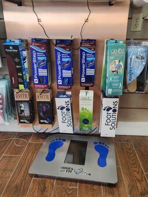 Foot scanning machine