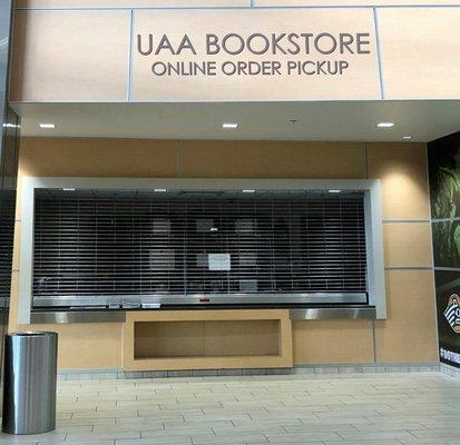 Kiosk to pick up UAA Bookstore's Online Orders