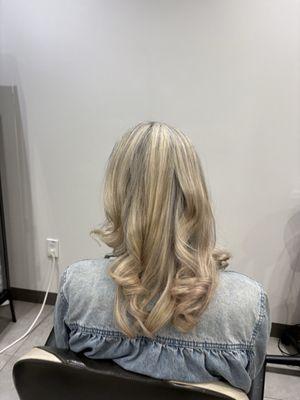 Platinum baby highlight