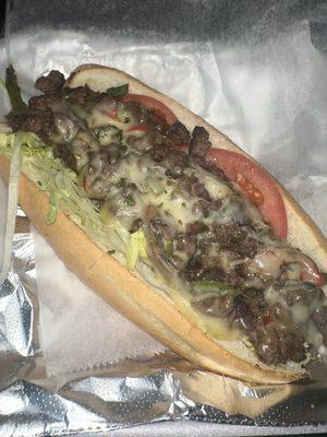 Jerk Chopped Cheese