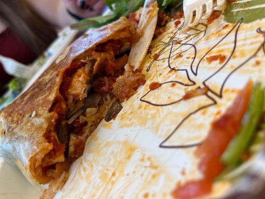 Mushroom and chicken