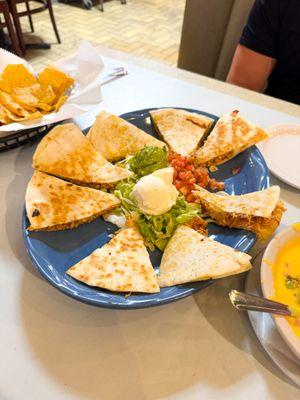 Shredded Chicken Quesadilla ($14.99)