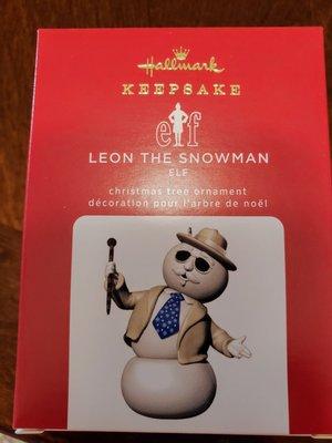 GOT it. Limited amount of them. Who does this snowman remind you of??