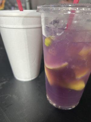 Black Mamba lemonade and bubble lemonade