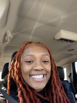 happy locs happy face!!