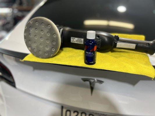 Paint correction and ceramic coating