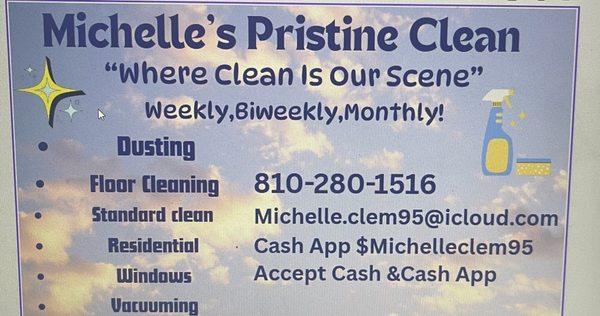 Michelles Pristine Clean