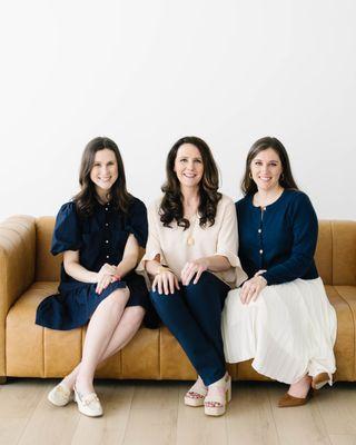 Morgan, Bessie Ann, and Emma are three Licensed Professional Counselors at Rehope Counseling