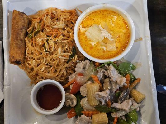 Lunch special, Thursday options.