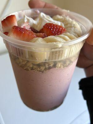 Strawberry protein bowl