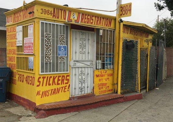 L & J Auto Registration