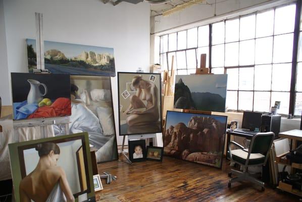 interior of art school