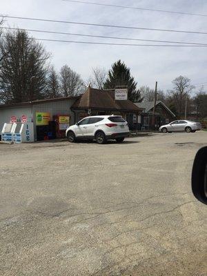 It's a small store but good pizza