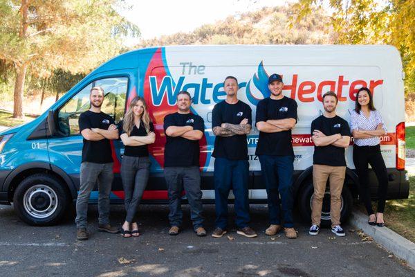 This is a picture of the team that started it all. We're a locally owned and operated company with a mission to make getting hot water easy.