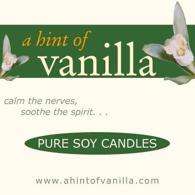 100% pure soy candles
