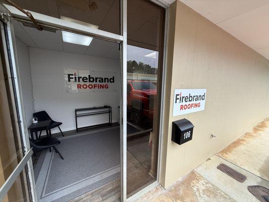 Firebrand Roofing office in Atlanta, GA. Come visit us!