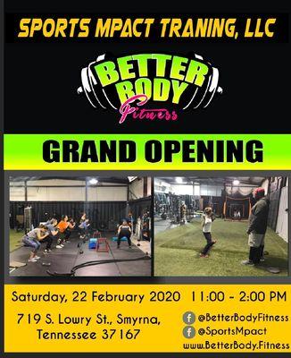 Our Grand Opening for our new Training Facility!!