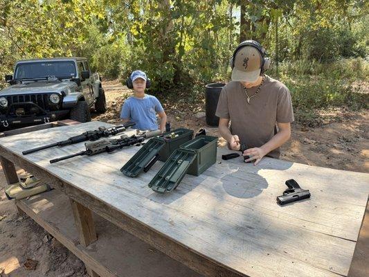 Safe place for kids to be trained