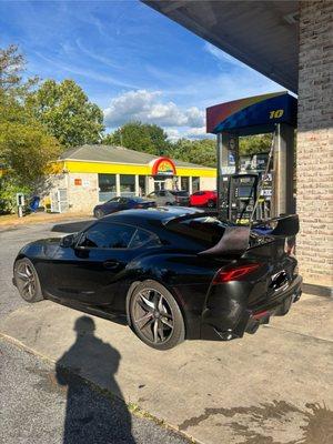 Another example of car with wing