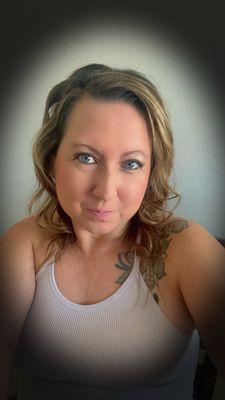 Beautiful lived-in blonde highlights for fall/winter.