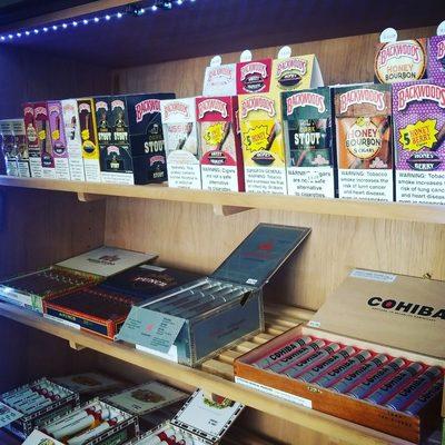 We keep our Backwoods in the humidor