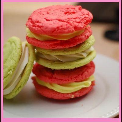 Strawberry Lemonade and Key lime Whoopie Pies
