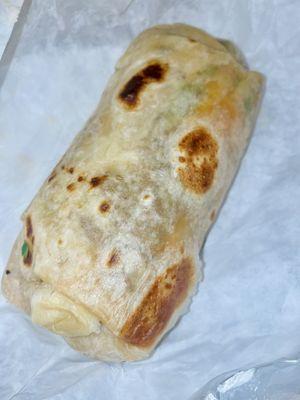 Carne asada burrito ($9.99)